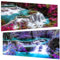 2 Stück Diamond Painting (30x60 cm), 5D Diamant Painting Erwachsene, DIY Wasserfälle Diamant Art Bilder Groß Set für Wohnzimmer Schlafzimmer Wand Dekoration Geschenke (2er set)