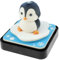 3D Kalender Abreißen 2025 365 Tage Schreibtischkalender mit Lichtern Sockel Verwenden Sie Kunstpapierskulpturen Time Piece Calendar für Kreative Geschenke zu Weihnachten (Pinguin)
