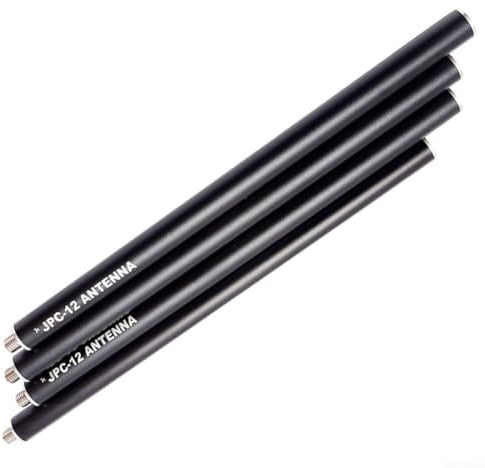 YobiLife Spezieller verlängerter , 32 cm, Aluminiumrohr für JPC-7 für PAC-12 JPC-350 tragbare Kurzwellenantenne (jpc-12)