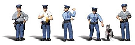 N Policemen Woodland Scenics