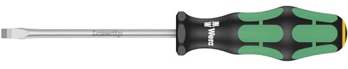 Wera Schlitz-Schraubendreher ̶ Werkstattklinge 334, 1.2 x 8.0 x 175 mm, 05110011001