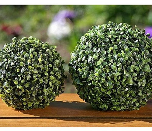 Boltze Buchsbaumkugel, Deko für Terrasse oder Wohnung - 18 cm -