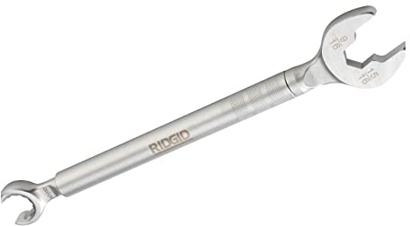 RIDGID 27023 Model 2002 One Stop 2-in-1 Wrench for Angle Stops, Straight Stops, and Compression Couplings