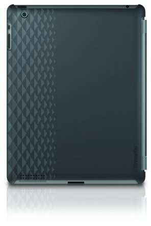 Xtrememac Microshield Silkscreen Coque pour iPad/New iPad Gris