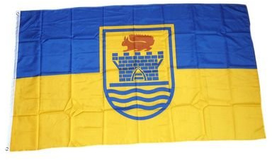 FLAGGENMAE Flagge Fahne Eckernförde 90 x 150 cm