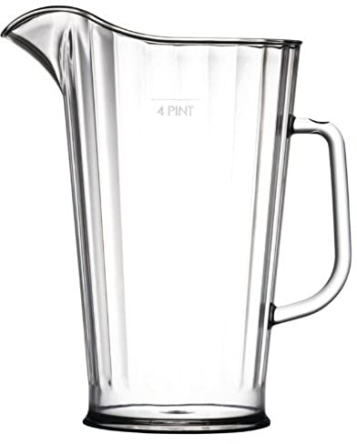 Polycarbonate Jugs 2.3Ltr CE Marked 80oz / 2.3Ltr. CE Marked. Pack quantity: 4