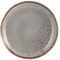 H&H Reactive Set Piatti Piani, Stoneware, Grigio, 6 Unità
