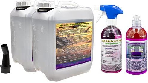 A.K.B. Algenentferner,Grünbalagentferner 60-Fach Vollkonzentrat,0579. (10 Liter + 2 Probereiniger) Grabsteinpflege