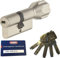 ABUS EC660 ECK660 Profil-Knaufzylinder Länge (a/b) Z30/K55mm (c=85mm) mit 5 Schlüssel, mit Sicherungskarte