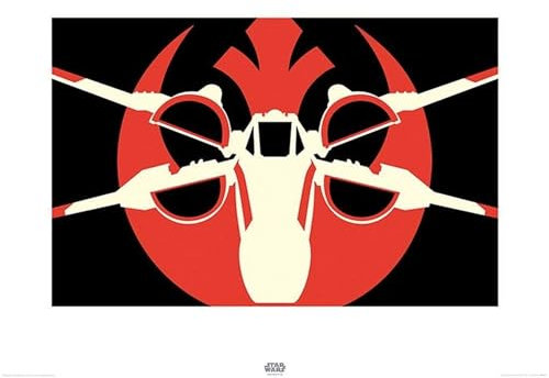 Star Wars Episode VII X-Wing Pop Art 60 x 80cm Kunstdruck