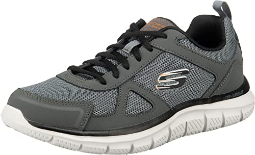 Skechers Track-Scloric 52631-CCBK; Mens Sports Shoes,Running Shoes; 52631-CCBK_48,5; Grey; EU; (13 UK)