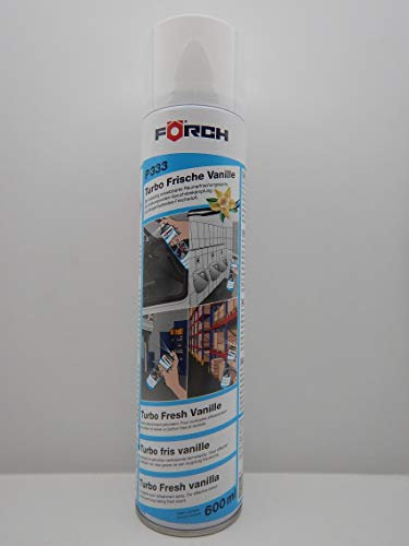 FORCH Turbo FRISCHE VANILLE GERUCHSVERNICHTER LUFTERFRISCHER RAUMSPRAY (1)