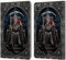 Head Case Designs Licenciado Oficialmente Anne Stokes Segador Gótico Carcasa de Cuero Tipo Libro Compatible con Apple iPad Pro 11 2020/2021 / 2022