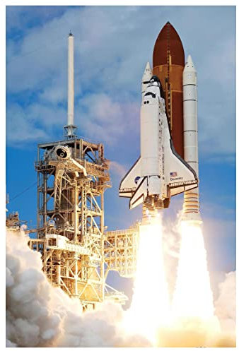 Discovery Launch NASA Space Shuttle 1000 Piece Jigsaw Puzzle