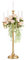 Sziqiqi 71cm Vintage Bougeoirs Chandelier Dore - Decorative Bougeoirs Métal pour Centre de Table Mariage Manger Noel Fête Bapteme Paques Anniversaire Fiancaille Halloween Ramadan Ceremonie Communion