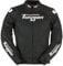 Furygan Herren-Motorradjacke ATOM VENTED EVO - Erweiterter Schulter- und Ellbogenschutz D3O - Atmungsaktiv - Verstellbare Ärmel, schwarz-weiß, L (42-44)