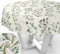 Stoff Tischdecke Tischwäsche Textil Tischtuch Baumwolle Polyester Gewebe abwaschbar pflegeleicht, in rund oval eckig Botanika Rund 120cm Schnittkante