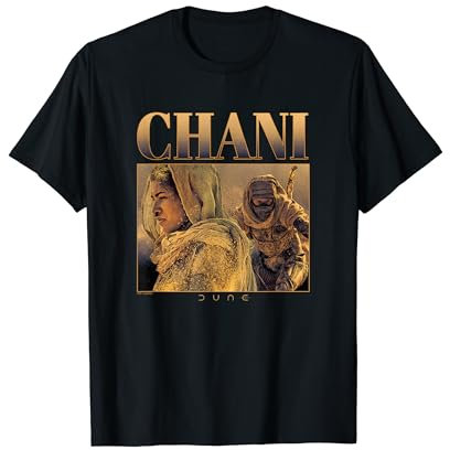 Dune Part Two Chani In The Desert Collage Vintage Big Poster T-Shirt
