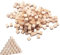 400 Stück Holz Würfel Deko, Holzwürfel, Quadrat Würfel Natur, Kleine Holzwürfel Blanko für DIY Basteln Malen DIY Handwerk Dekoration
