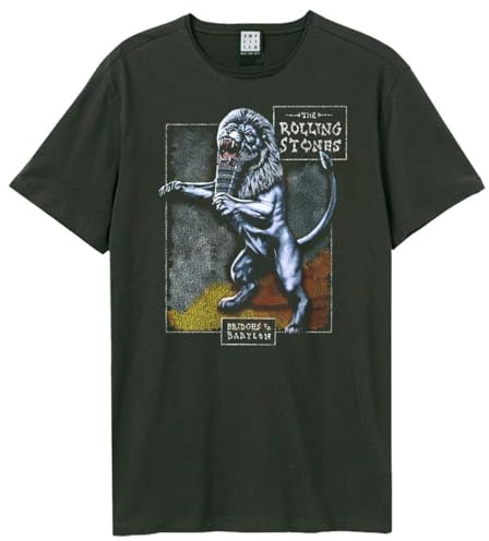 Amplified - T-Shirt Bridges to Babylon - Adulte (S) (Charbon)