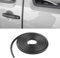 deemars Auto-Türkantenschutz, Auto-Tür-Schutz, Kein Kleber Auto Tür Eingang Guard Schutzstreifen, Car Exterior Accessories 16.4FT U Form Edge Trim Rubber Seal Protector Fit für die Autos (Schwarz)