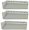 SOS Accessoire Lot de 3 aubes de tambour Machine à laver, Lave-linge 481241848958 WHIRLPOOL