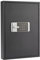 safes uk Wall-Mounted Electronic Key Cabinet - Holds 80 Sets | Smart Digital Key Safe with Adjustable Racks Alarm System Multi-Coloured Tags | Key Security Storage Box for Home Office Business