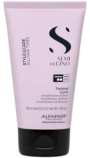 Alfaparf Milano Semi di Lino Twisted Curls 150 ml - Crema a tenuta media per capelli ricci