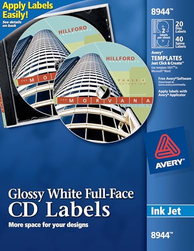 AVE8944 – Avery Vollgesichts-CD-Etikett