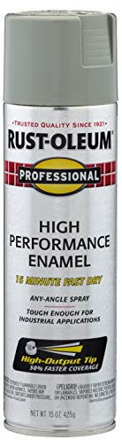 Rust-Oleum 7519838 Professional High Performance Enamel Spray Paint, 14 oz, Stainless Steel