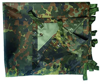 Mil-Tec Unisex – Erwachsene Basha Mehrzweckplane, Mehrfarbig, Einheitsgröße, Camouflage