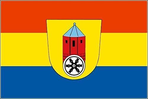 U24 Motorradflagge Landkreis Osnabrück Fahne Flagge 20 x 30 cm