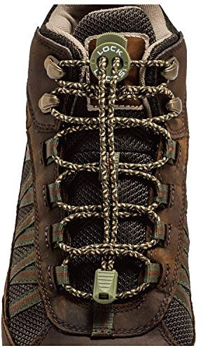 LOCK LACES Unisex's Camo Boot Laces 72inch, One Size