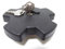CY 50 Dax Monkey Stern Tankdeckel abschließbar 40mm Schwarz – Inkl. 2 Schlüssel, Bajonettverschluss