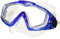 Intex Unisex Adulto Tauchermaske Aqua Pro 2 Farben Phtalates Free taucherbrille, Blu/Nero, 12.4 x 10.5 x 22.2