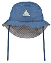 Barts Unisex Baby Lune Buckethat Bandana, Denim, 50
