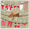 20 Servietten Elch Schneeflocken Advent Weinachten Christmas 33x33 cm