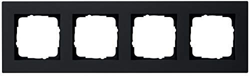 GIRA 0214095 Abdeckrahmen 4f flach E2 Wandplatte
