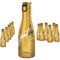 JustBe GOLD | Piccolo frizzante l Prickelnder Premium Weiss-Wein Aperitif (Sekt, 12 x 0,2l)