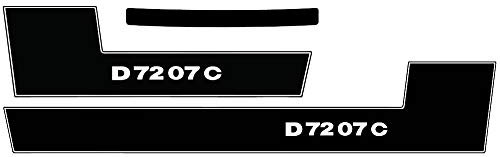 Deutz Aufkleber für Traktor D7207C Logo Emblem Sticker Label