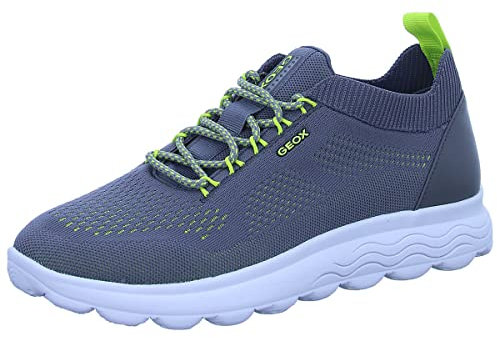 Geox Herren U Spherica Sneakers, Dk Grey, 42 EU