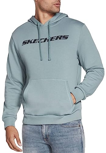 Skechers Herren Heritage II Pullover Känguru-Tasche Hoody - Trooper - M