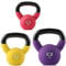 KK Kettlebells Cast Iron Neoprene Coated Weights Lifting Strength Training Home Gym Exercise (Set- 2, 4, 6kg)