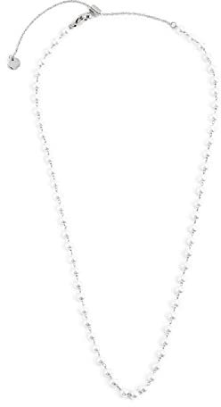 Marlù Gioielli Collezione Perle E Cuori (COLLANA CON PERLE 4.30MM CATENA 50CM ACCIAIO 2ca0033-w)