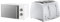 Russell Hobbs Honeycomb RHMM715 17 Litre 700W Manual Microwave & 4 Slice Toaster - White Contemporary Honeycomb Design with Extra Wide Slots and High Lift Feature