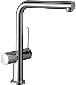 Hansgrohe 72827000 270 Talis M54 - Grifo monomando para fregadero (1 chorro, cromado)