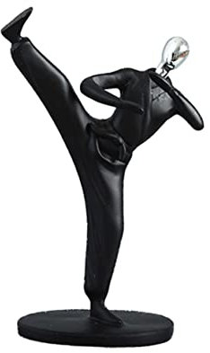 Akzente im Bücherregal ästhetische Skulptur Tischdekoration musik dekor Wohnkultur weihnachtsdeko Sportler Ornament kreative Verzierung Mann schmücken Statue Dekorationen