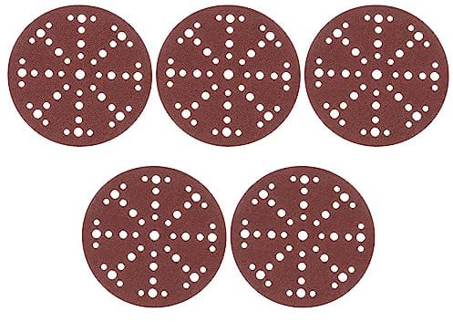 The Lord of the Tools 50PCS Sanding Disc 150mm 6 Inch 48 Holes Hook & Loop Sandpaper 40/80/100/120/180 Grit Compatible with Festool RO 150/ES 150/ETS 150/ETS EC 150/LEX 150/WTS 150