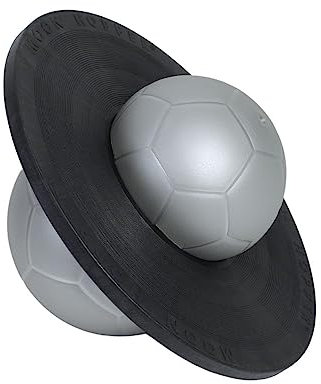 Togu Moonhopper Sport Hüpfball Silber/schwarz, bis 110 kg belastbar