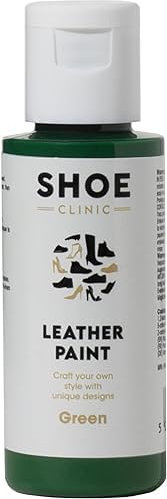 Shoe Clinic Peinture pour cuir (vert, 50 ml)